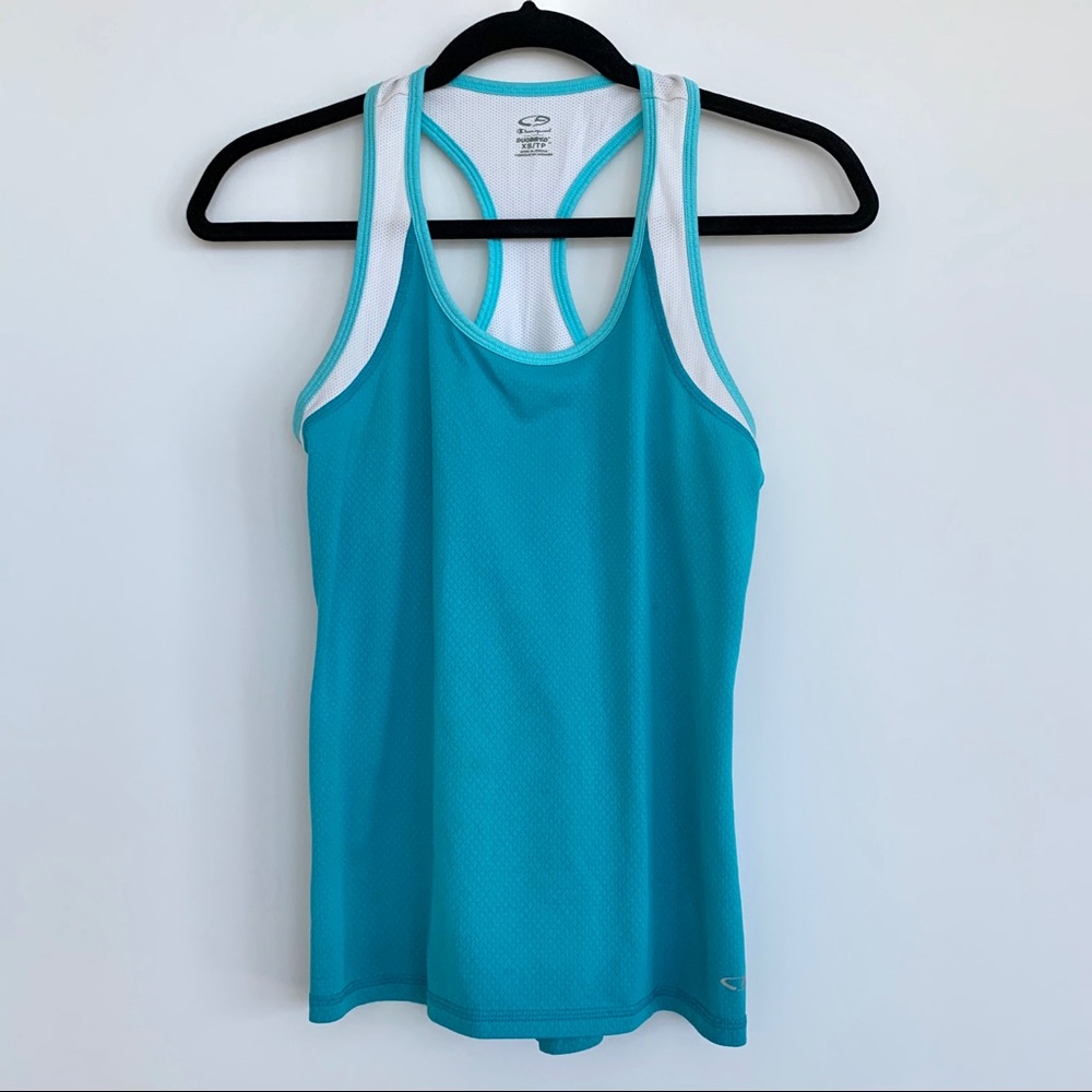 C9 by Champion Teal Athletic Tank XS